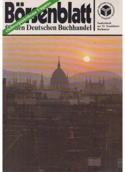  - Börsenblatt für den Deutschen Buchhandel - Sonderdruck zur 33. Frankfurter Buchmesse,  1981 antikvár könyv