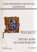 Wenzel Gusztáv - Árpád-kori új okmánytár IV.