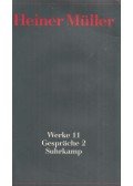 Heiner Müller - Werke 11/ Gesprache 2