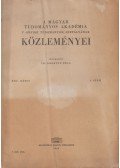 Id. Issekutz Béla - A Magyar Tudományos Akadémia V. Orvosi Tudományok Osztályának Közleményei XVII. kötet, 4. szám