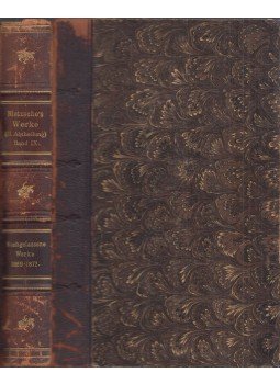 Friedrich Nietzsche - Nachgelassene Werke aus den Jahren 1869-1872, Leipzig 1903 antikvár könyv
