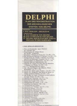- Delphi: Plan and reconstruction of archaelogical site - Delphi: Plan and reconstruction of archaelogical site, Athinai 1981 antikvár könyv