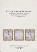 Weitlaner, Wolfgang - Kultur. Sprache. Ökonomie.