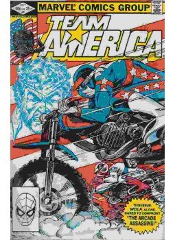 Mantlo, Bill, McDonnell, Luke - Team America Vol. 1, No. 4. Mantlo, Bill, McDonnell, Luke - Team America Vol. 1, No. 4., New York 1982 antikvár könyv
