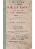 Czifray István - Magyar nemzeti szakács könyv a’ magyar gazda asszonyok’ számára (1833)