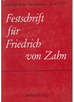 Walter Schleisinger - Festschrift für Friedrich von Zahn Band I, Köln 1968 antikvár könyv