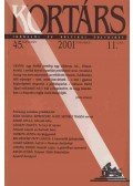 Kis Pintér Imre - Kortárs 2001/11. november