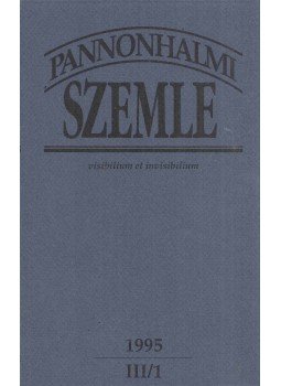 Sulyok Elemér (főszerk.) - Pannonhalmi Szemle 1995. III/1, Pannonhalma 1995 antikvár könyv