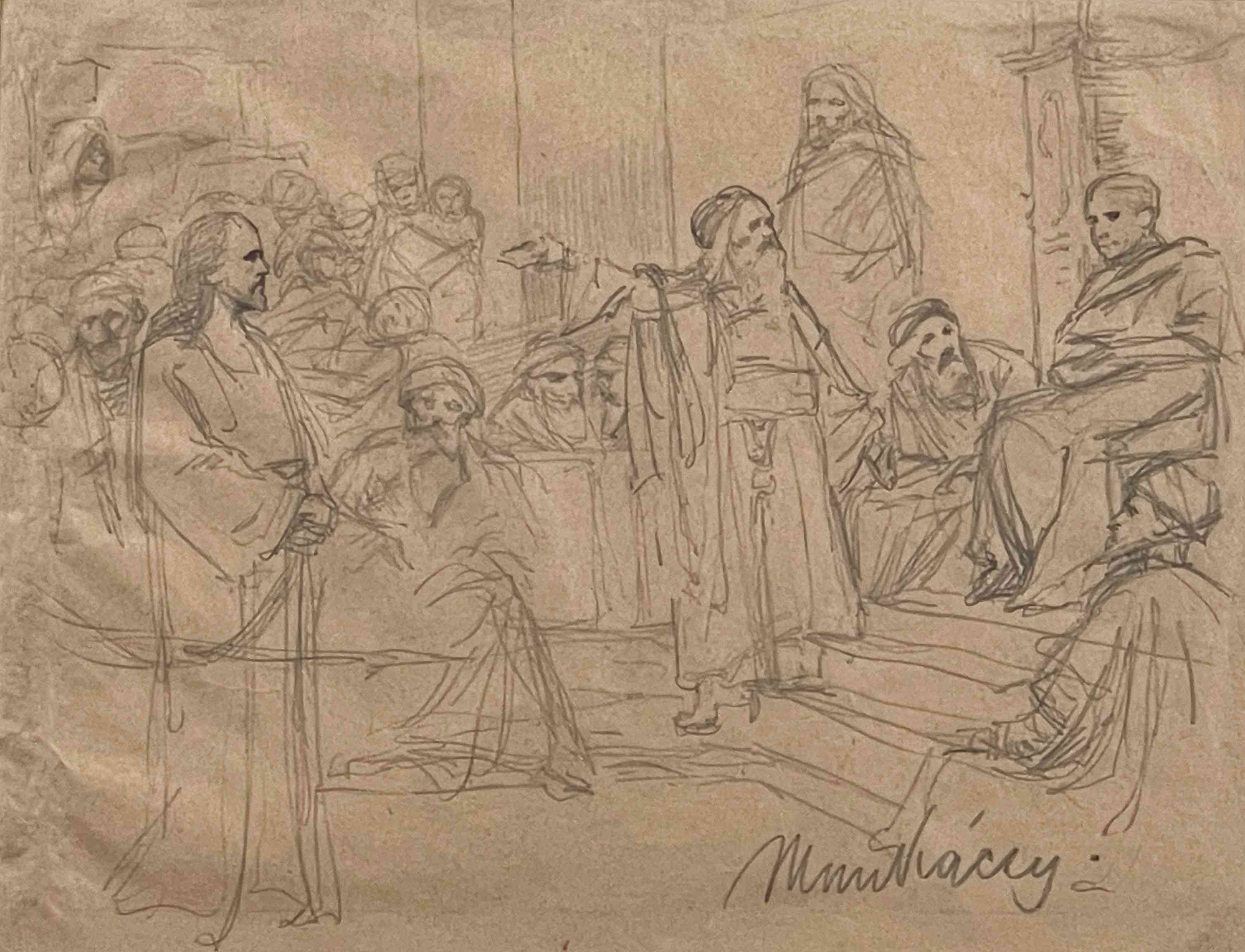 Munkácsy Mihály - Krisztus Pilátus előtt