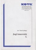 Dr. Vass György - Jogi ismeretek I.