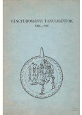Fuchs Lívia (szerk.),Pesovár Ernő - Tánctudományi tanulmányok 1986-1987