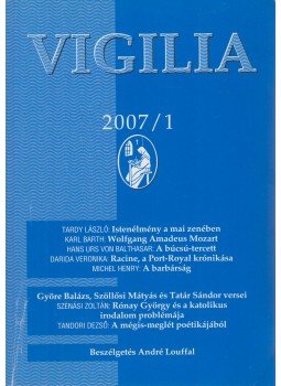 Lukács László - Vigilia 2007/1. Lukács László - Vigilia 2007/1., Budapest 2007 antikvár könyv