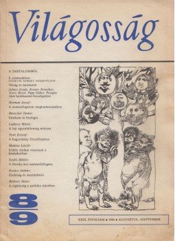 Lukács József - Világosság 1988/8-9. augusztus - szeptember, Budapest 1988 antikvár könyv