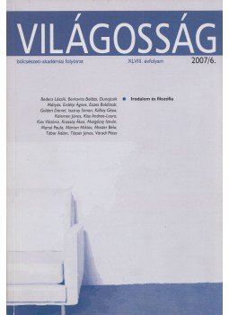 Fábri György - Világosság 2007/6. Fábri György - Világosság 2007/6., Budapest 2007 antikvár könyv