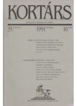 Kis Pintér Imre - Kortárs 1991. október Kis Pintér Imre - Kortárs 1991. október, Budapest 1991 antikvár könyv