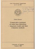 Pekka Kannus - Conservative treatment of acute knee disortions (Dedikált)