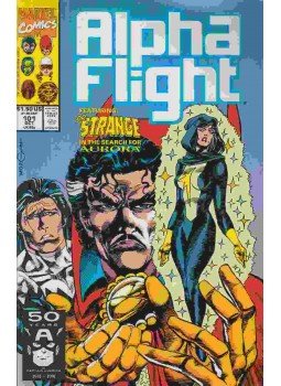 Nicieza, Fabian, Morgan, Tom - Alpha Flight Vol. 1, No. 101. Nicieza, Fabian, Morgan, Tom - Alpha Flight Vol. 1, No. 101., New York 1991 antikvár könyv