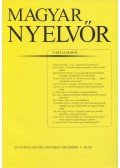 Keszler Borbála - Magyar Nyelvőr 2000. október-december