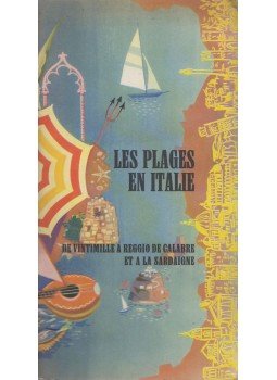  - Les plages en Italie, Rome 1961 antikvár könyv