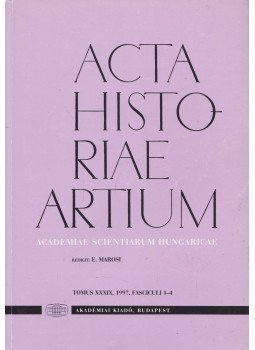 Marosi Ernő - Acta Historiae Artium 1997 Marosi Ernő - Acta Historiae Artium 1997, Budapest 1997 antikvár könyv