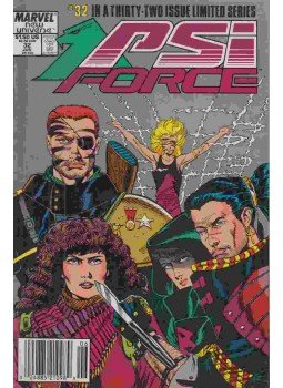 Fabian Nicieza, Ramos, Rodney - Psi-Force Vol. 1, No. 32. Fabian Nicieza, Ramos, Rodney - Psi-Force Vol. 1, No. 32., New York 1989 antikvár könyv