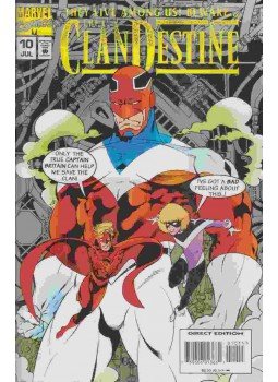 Dakin, Glenn, Rinaldi, Pino - Clandestine Vol. 1. No. 10. Dakin, Glenn, Rinaldi, Pino - Clandestine Vol. 1. No. 10., New York 1995 antikvár könyv