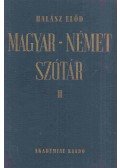 Halász Előd - Magyar-Német szótár II.