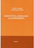 Herke Csongor,Hautzinger Zoltán - Büntető eljárásjogi alapkérdések