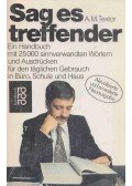 A. M. Textor - Sag es treffender