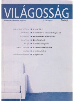 Fábri György (szerk.) - Világosság 2004/1. Fábri György (szerk.) - Világosság 2004/1., Budapest 2004 antikvár könyv