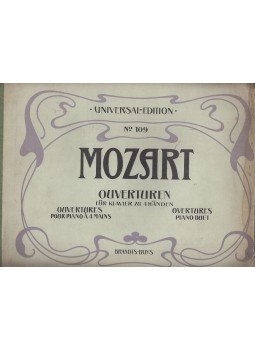 Mozart, Wolfgang Amadeus - Ouverturen - für Klavier zu 4 Händen Mozart, Wolfgang Amadeus - Ouverturen - für Klavier zu 4 Händen, Wien-Leipzig 0 antikvár könyv