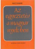 Rácz Endre - Az egyeztetés a magyar nyelvben