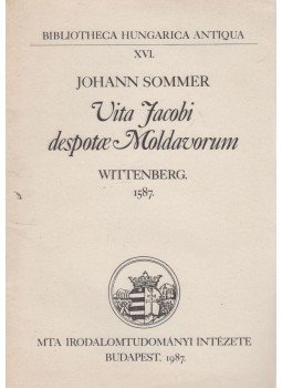 Pirnát Antal - Vita Jacobi Despotae Moldavorum... kísérőfüzete Pirnát Antal - Vita Jacobi Despotae Moldavorum... kísérőfüzete, Budapest 1987 antikvár könyv
