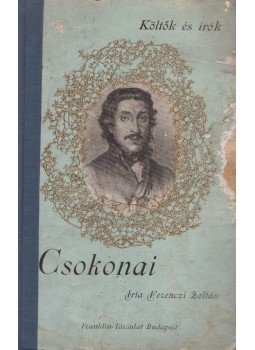 Ferenczi Zoltán - Csokonai Ferenczi Zoltán - Csokonai, Budapest 1907 antikvár könyv
