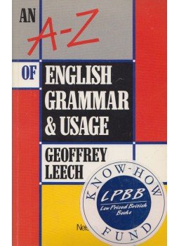 Geoffrey N. Leech - An A-Z of English Grammar and Usage, Surrey 1991 antikvár könyv