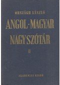 Országh László - Angol-magyar nagyszótár II. kötet N-Z