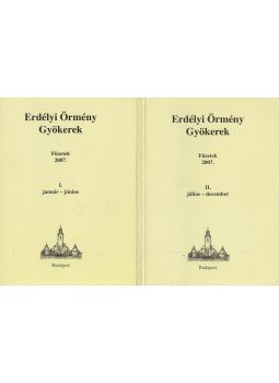 Frigyesy Ágnes - Erdélyi Örmény Gyökerek - Füzetek 2007 I-II., Budapest 2007 antikvár könyv