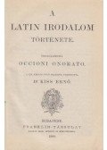 Onorato, Occioni - A latin irodalom története