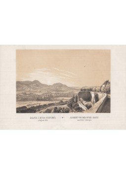 Alt Rudolf - Kilátás a’ budai bástyáról a’ hegyek felé (1845), Pest 1845 antikvár könyv