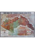 Száva Nándor,Felcsuti János - Magyar városok, gyógy- és üdülőhelyek, nyaralásra alkalmas községek térképe (1942)