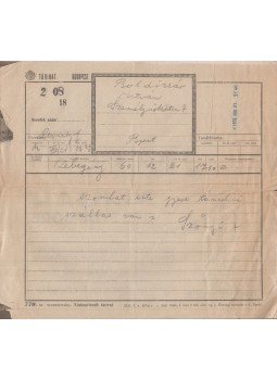 Szőnyi István - Szőnyi István festőművész zebegényi táncmulatságba invitálja Boldizsár István festőt (1931), Zebegény 1931 antikvár könyv