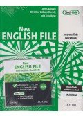 Clive Oxenden,Christina Latham-Koenig,Byrne, Tracy - New English File - Intermediate Workbook - Workbook with key + MultiROM