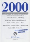 Margócsy István - 2000 Irodalmi és Társadalmi havi lap - 2017. 5. szám