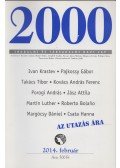 Czeglédi András - 2000 Irodalmi és társadalmi havi lap 2014. február