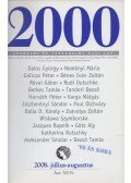 Czeglédi András - 2000 Irodalmi és társadalmi havi lap 2008. július-augusztus