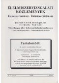 Molnár Pál - Élelmiszervizsgálati Közlemények LV. kötet 2009/2. füzet