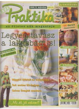 Monspart Éva - Házi Praktika 1999/3. március, Budapest 1999 antikvár könyv