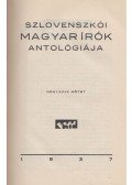 Dallos István,Martonvölgyi László - Szlovenszkói magyar írók antológiája IV. kötet