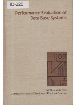 Wong, Patrick M. K - Performance evaluation of data base systems Wong, Patrick M. K - Performance evaluation of data base systems, 1981 antikvár könyv