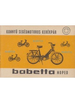  - Könnyű segédmotoros kerékpár Babetta Moped, Vágbeszterce 1971 antikvár könyv